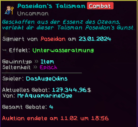 Poseidons Talisman